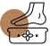 icône pied
